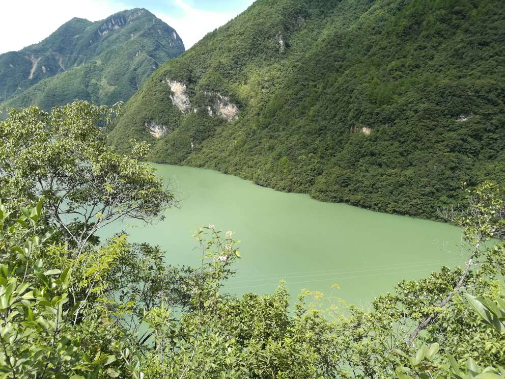 中梁水库风光