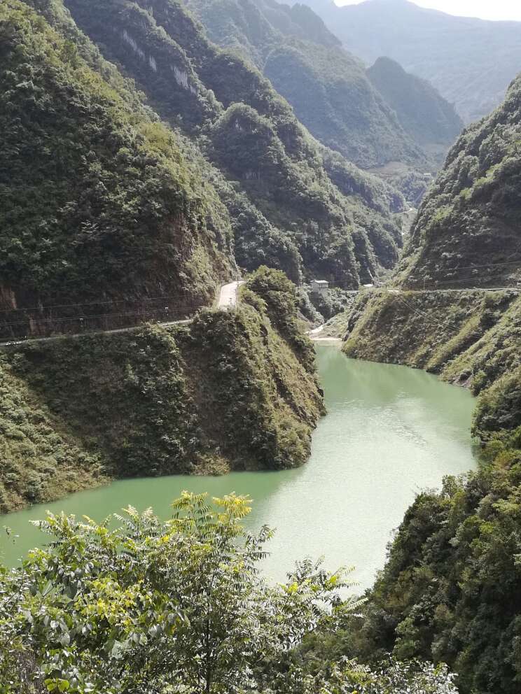 中梁水库风光